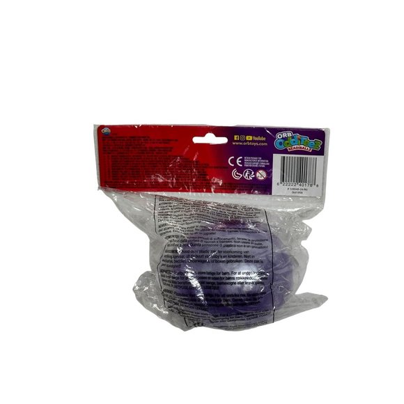 Orb Purple Odditeez Beadiballz Sqweezz Splaat Large New Sealed - Picture 2 of 2